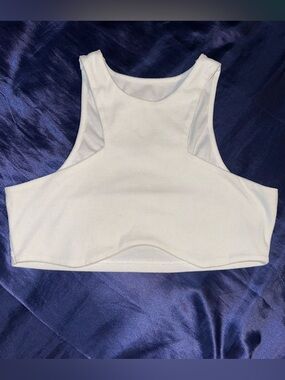 White Crop Top
